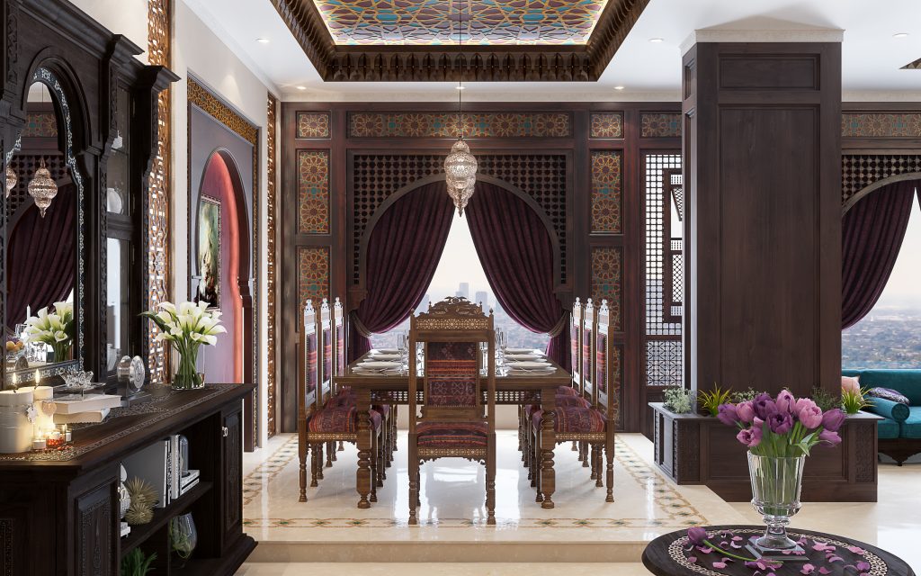 islamic reception - interior design