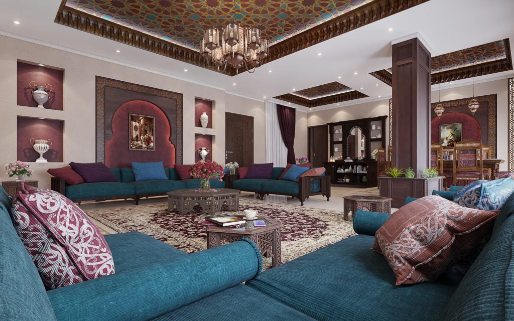 islamic reception - interior design