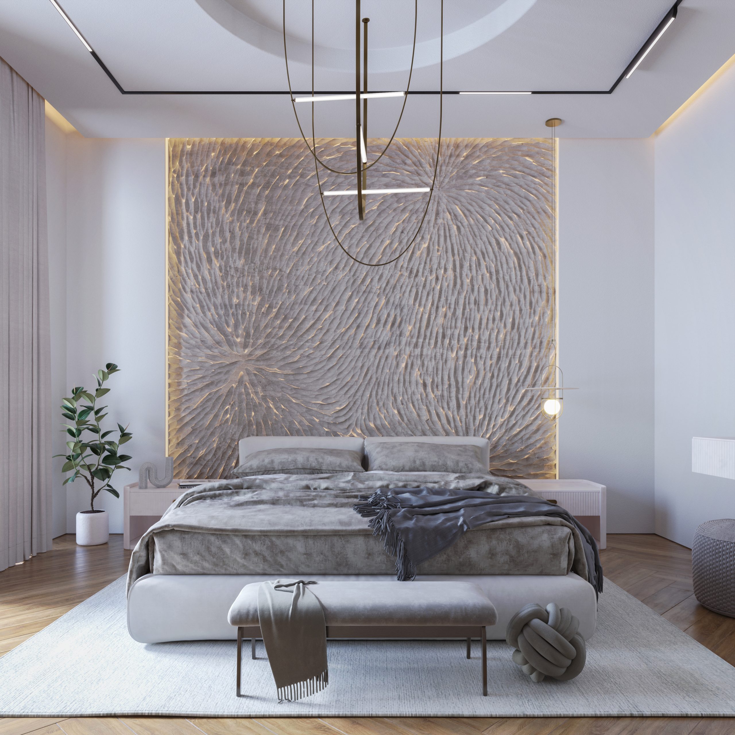 Master bedroom design